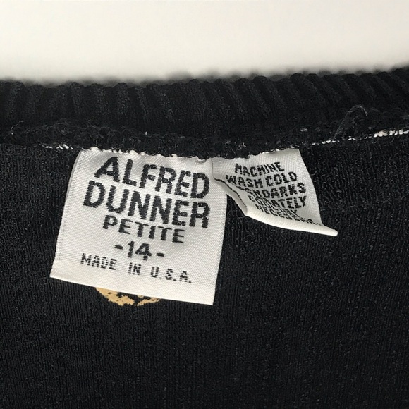 Alfred Dunner Black Safari Skirt Pull On - Picture 8 of 8